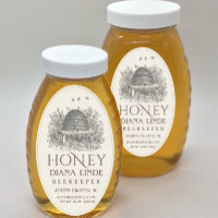 Ivory 32 oz Queenline Honey Label (Vintage Skep)