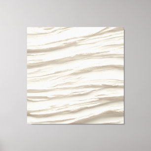 Ivory Abstract Texture Canvas Print