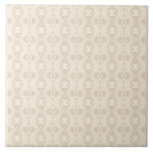 ivory abstract tile