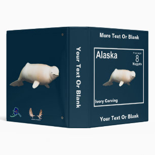Ivory Beluga - Alaska Postage Binder