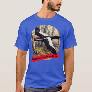 Ivory Billed Woodpecker Birder Life List T-Shirt