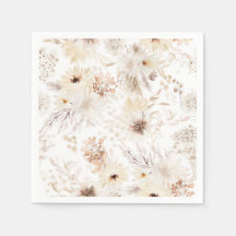 Ivory Boho Floral