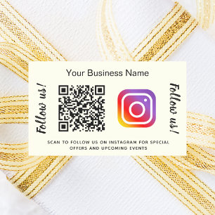 Ivory business name qr code instagram sticker