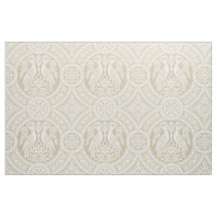 Ivory Byzantine Birds Fabric