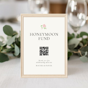 Ivory   Chic Wedding Honeymoon Fund Poster