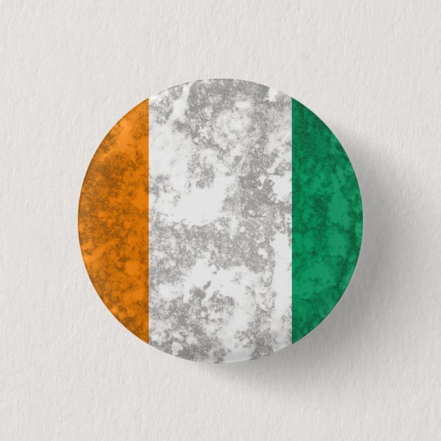 Ivory Coast 1 Inch Round Button (Front)