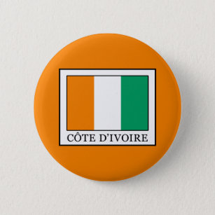 Ivory Coast 2 Inch Round Button