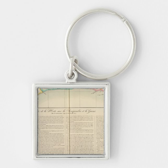 Ivory Coast, Africa 35 Keychain (Front)