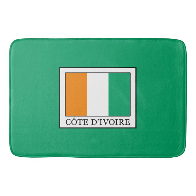 Ivory Coast Bath Mat (Front)
