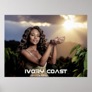 IVORY COAST - COCOA POSTER