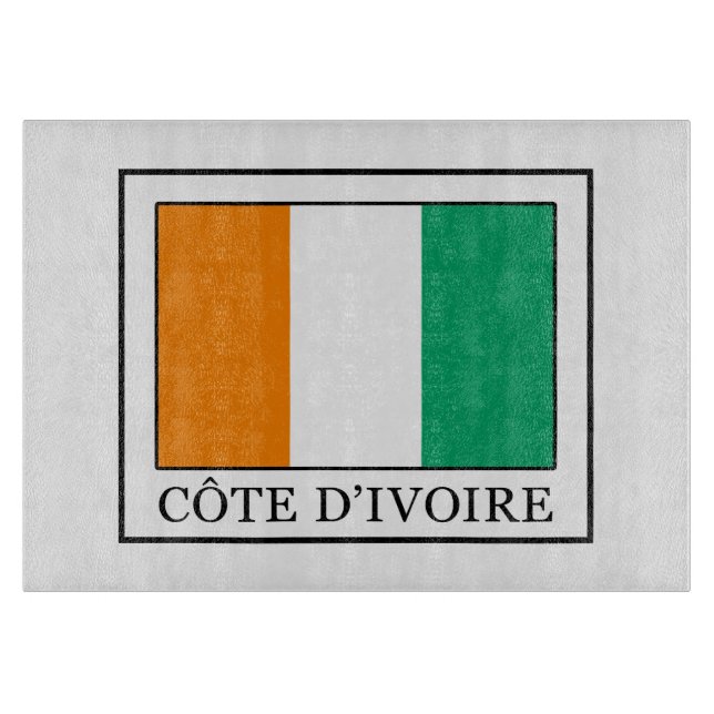 Ivory Coast Cutting Board (Front)