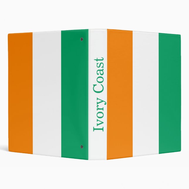 Ivory Coast Flag Binder (Background)