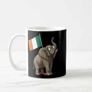 Ivory Coast Flag Elephant Cote Divoire Ivorian Coffee Mug