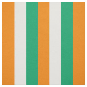 Ivory Coast Flag Fabric