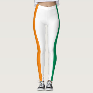 Ivory Coast Flag Leggings