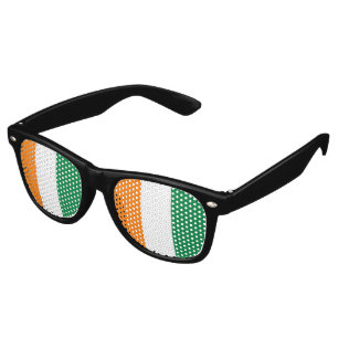 Ivory Coast flag Retro Sunglasses