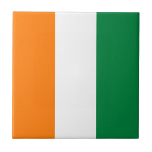 Ivory Coast flag Tile