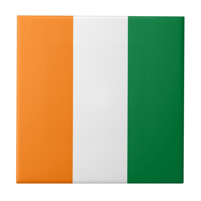 Ivory Coast flag Tile (Front)