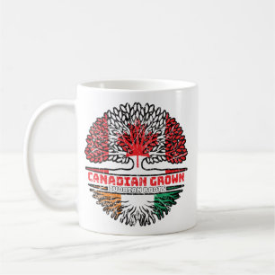 Ivory Coast Ivorian Canadian Canada Tree Roots Coffee Mug