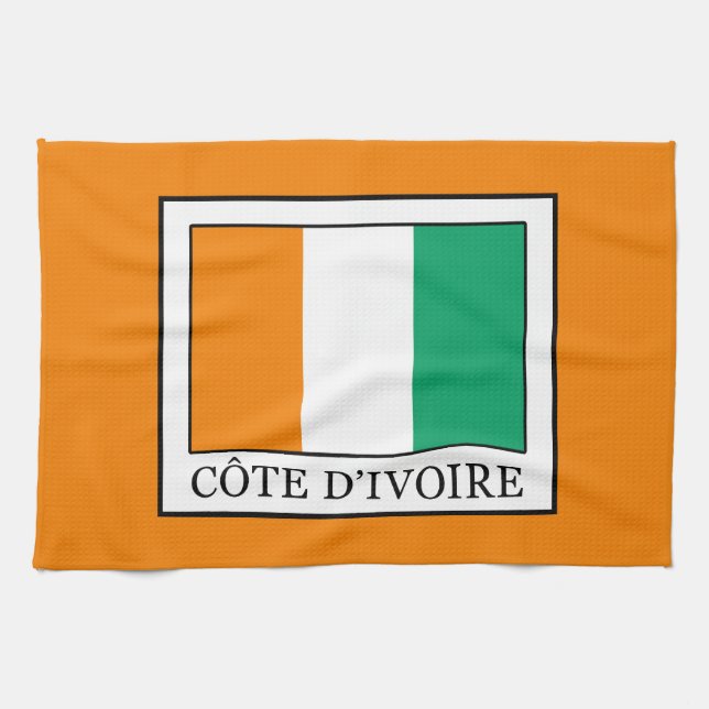 Ivory Coast Kitchen Towel (Horizontal)