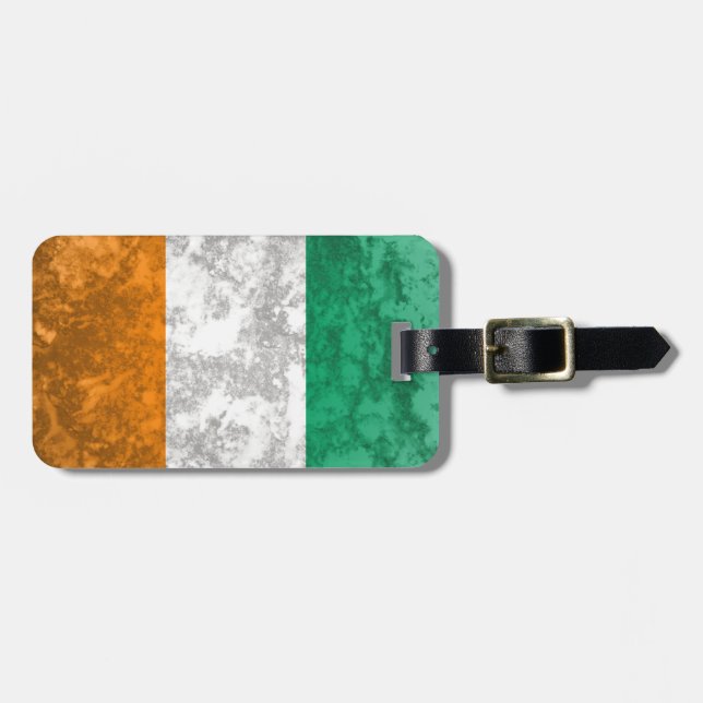 Ivory Coast Luggage Tag (Front Horizontal)