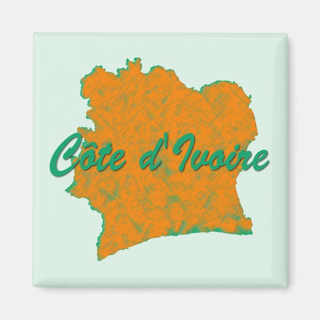 Ivory Coast Magnet (Front)