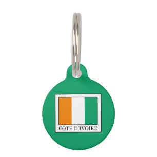 Ivory Coast Pet Tag
