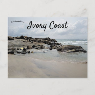 Ivory Coast  Republic of Côte D'Ivoire Postcard