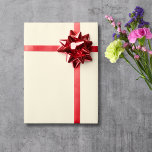 Ivory Cream Solid Colour | Classic | Elegant Wrapping Paper<br><div class="desc">Ivory Cream Solid Colour | Classic | Elegant | Trendy | Stylish | Gift</div>