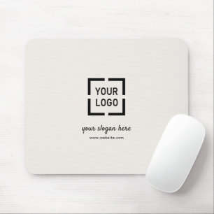Ivory custom Logo branded promotional Mouse Pad
