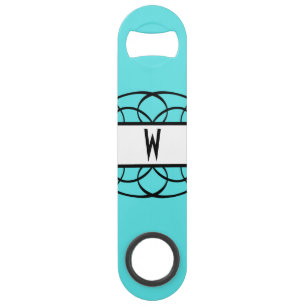 Ivory Deco Flourish Bottle Opener Bar Key