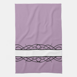 Ivory Deco Flourish Kitchen Towel