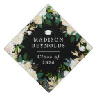 Ivory Green Gold Floral for 2026 Graduate