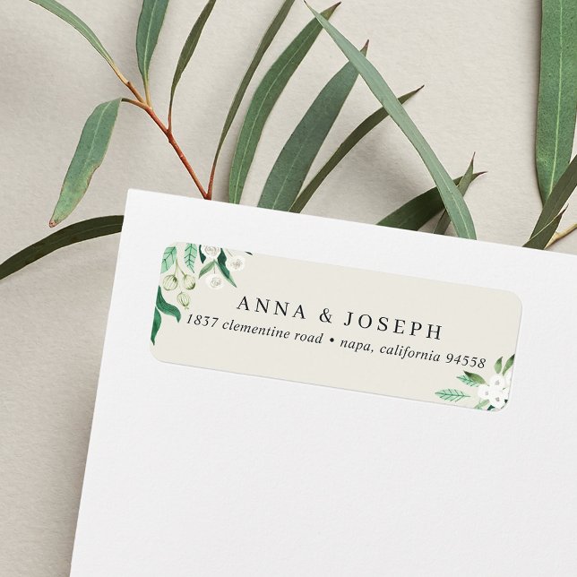 Ivory | Greenhouse Botanical Return Address (Creator Uploaded)