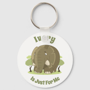 Ivory is Just For Me  Button Keychain
