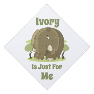 Ivory is Just For Me Tassel Topper
