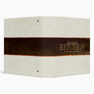 Ivory Lace Recipe Binder