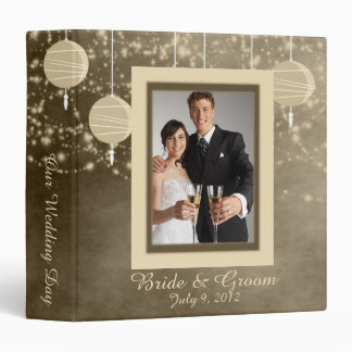 Ivory Lanterns Wedding Photo Album Binder