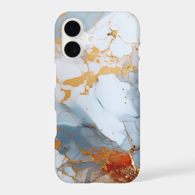 Ivory Marble with Gold & Rust Veins (Back)