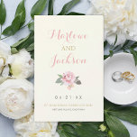 Ivory Pink and Gold Floral Boho Wedding Programs<br><div class="desc">This elegant wedding ceremony design features a pink peony flower with rustic bird feather accent. Personalize the stylish pink script text and other text with your preferred wording. Soft vintage colour scheme includes shades of pastel pink,  green,  grey,  and gold. The light ivory printed background colour can be customized.</div>