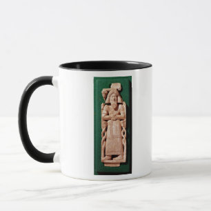 Ivory plaquette of a god mug