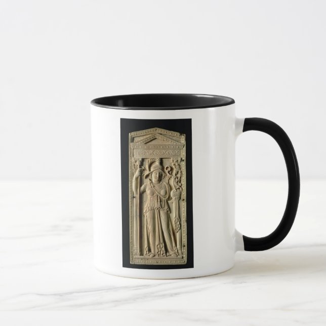 Ivory relief tablet mug (Right)