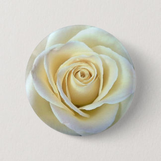 Ivory Rose 2 Inch Round Button