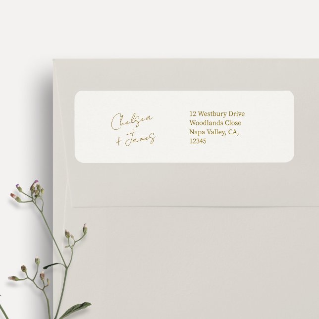 Ivory | Simple Script Welcome Wedding Address (Creator Uploaded)