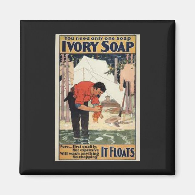 Ivory Soap Ad Magnet (Front)