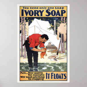 Ivory Soap Vintage Poster Prints
