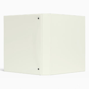 Ivory Solid Colour Binder