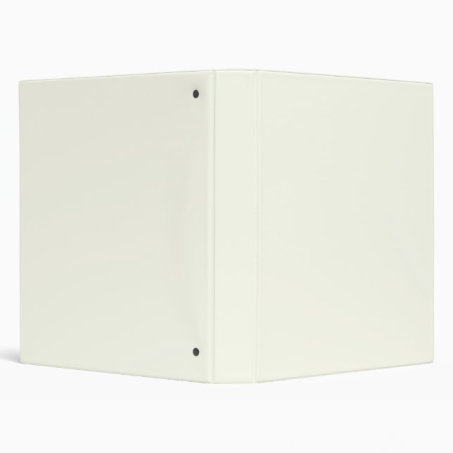Ivory Solid Colour Binder (Background)