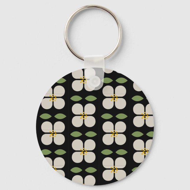 IVORY VINES - Key Ring - Botanical Charm (Front)