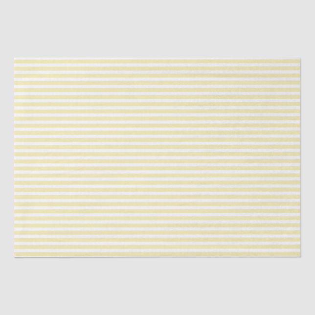 Ivory White Stripes Patterns Weddings Birthday BBQ Tissue Paper (Front)